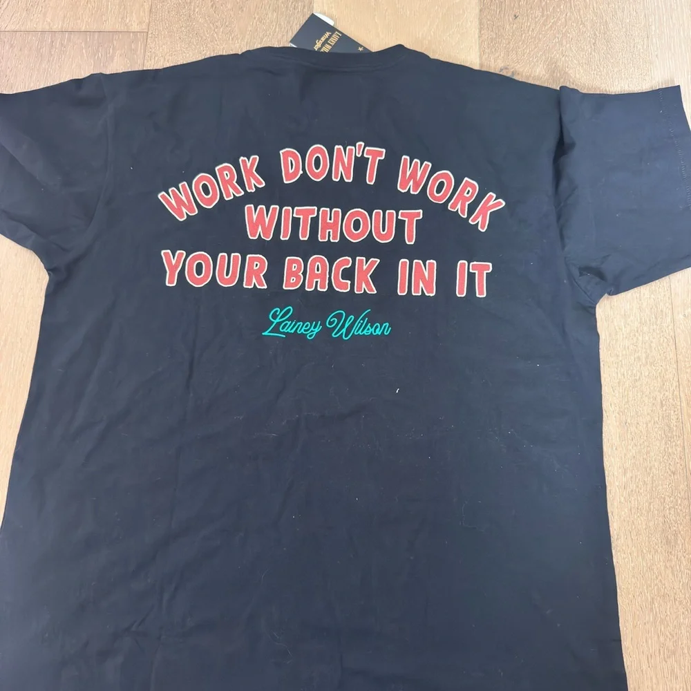 Wrangler Lainey Wilson Black Tee with Graphic - Picture 5 of 5
